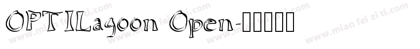 OPTILagoon Open字体转换